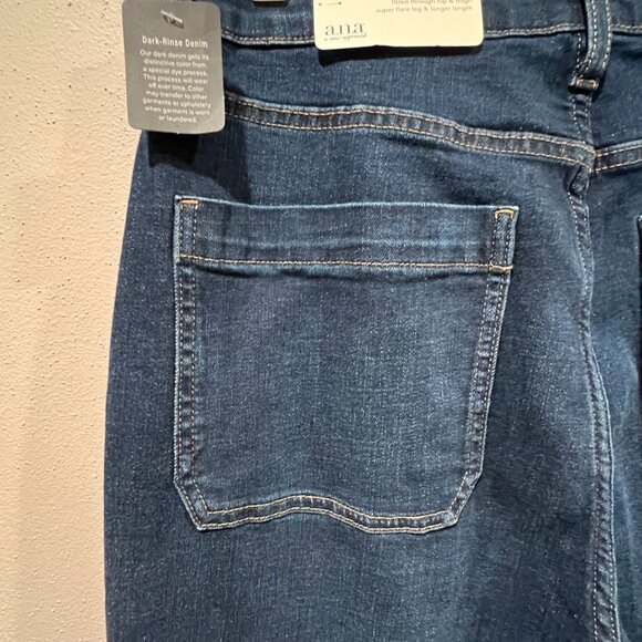 a.n.a Womens High Rise Flare Leg Jean - Picture 3 of 7